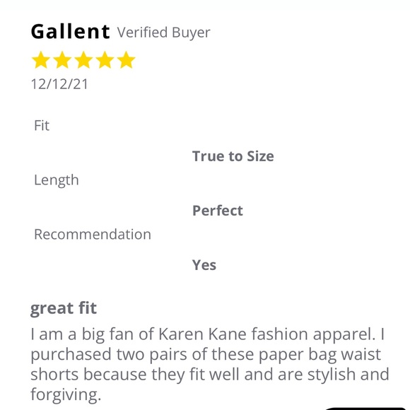 NWT Paperbag Waist Linen Blend Shorts, M - Picture 4 of 6